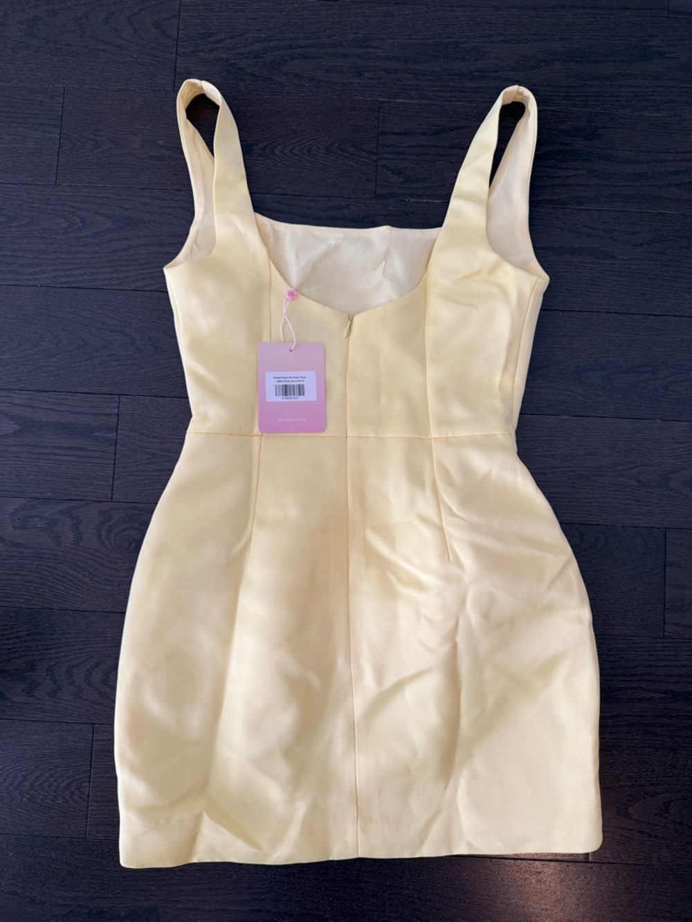 Hello Molly yellow mini dress size 2 BNWT - Picture 5 of 8